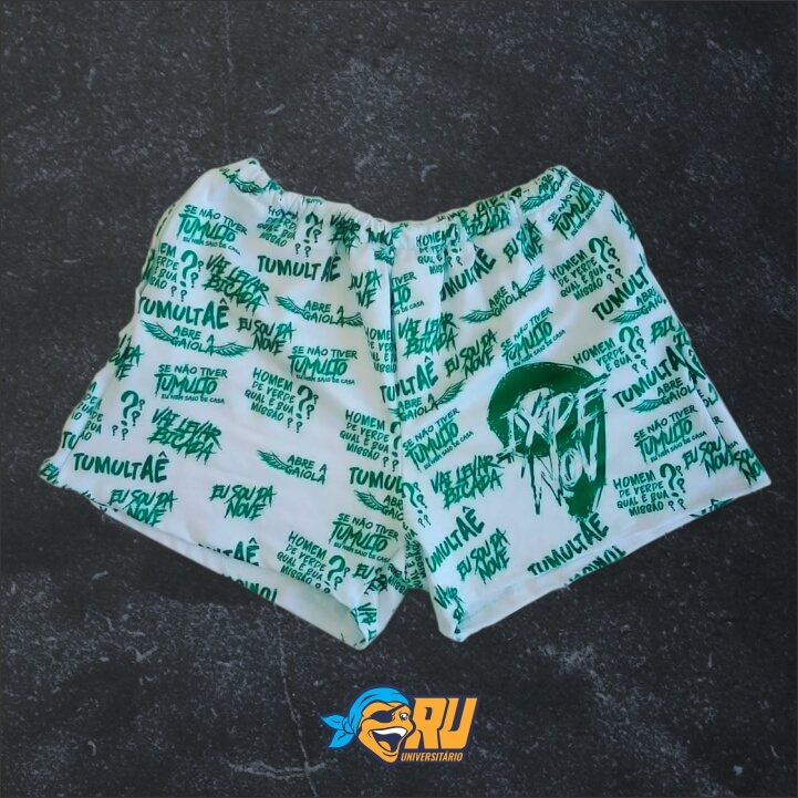 Samba canção lycra confort com bolso